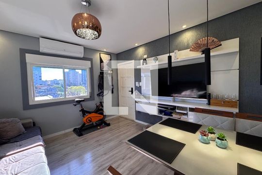 Sala de apartamento à venda com 2 quartos, 62m² em São José, São Leopoldo