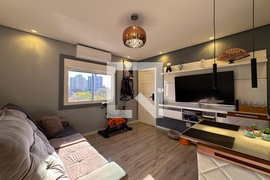 Sala de apartamento à venda com 2 quartos, 62m² em São José, São Leopoldo