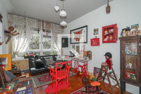 Sala de apartamento à venda com 2 quartos, 95m² em Centro Histórico, Porto Alegre