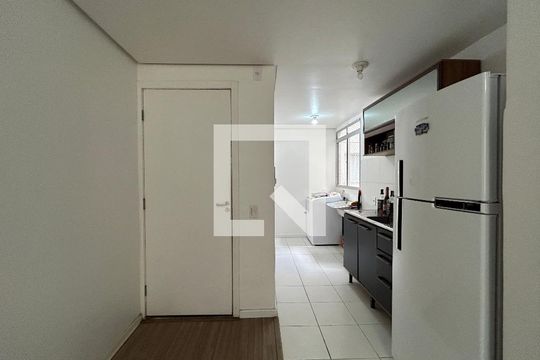 Cozinha  de apartamento para alugar com 2 quartos, 42m² em Santos Dumont, São Leopoldo