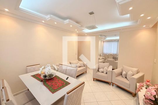 Sala de apartamento à venda com 2 quartos, 78m² em Castelo, Belo Horizonte