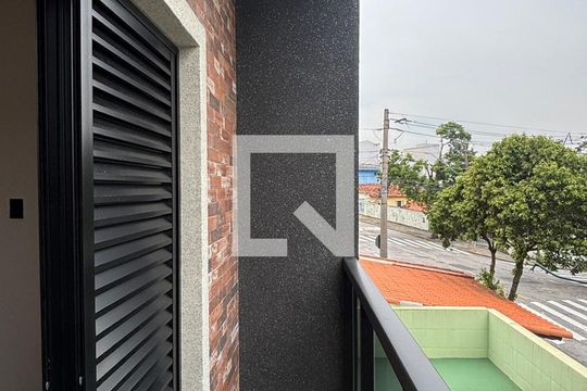 Quarto 1 Varanda de apartamento à venda com 2 quartos, 40m² em Vila Metalúrgica, Santo André