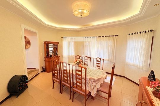 Sala de Jantar de casa de condomínio à venda com 5 quartos, 500m² em Jardim Tarumã, Jundiaí