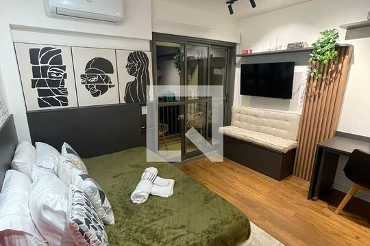 Studio de kitnet/studio à venda com 1 quarto, 27m² em Cerqueira César, São Paulo