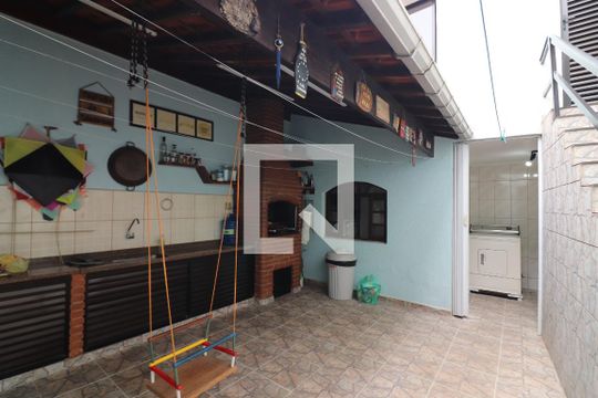 Espaço Gourmet de casa à venda com 3 quartos, 222m² em Alves Dias, São Bernardo do Campo
