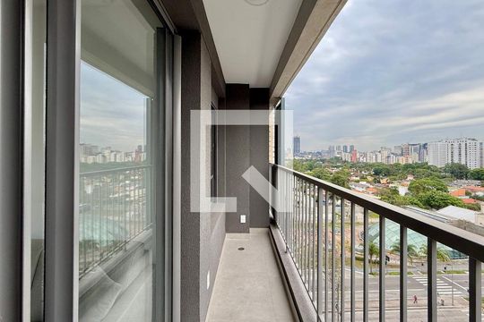 Sacada  de apartamento para alugar com 2 quartos, 37m² em Santo Amaro, São Paulo