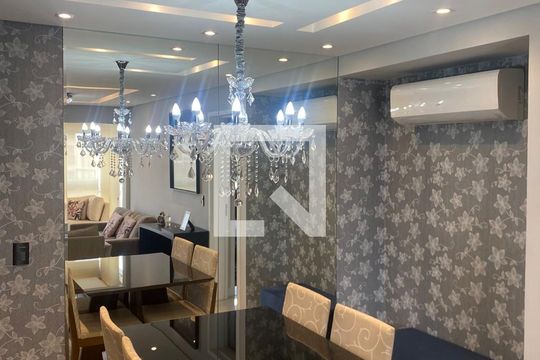 Sala de apartamento à venda com 2 quartos, 81m² em Bethaville I, Barueri