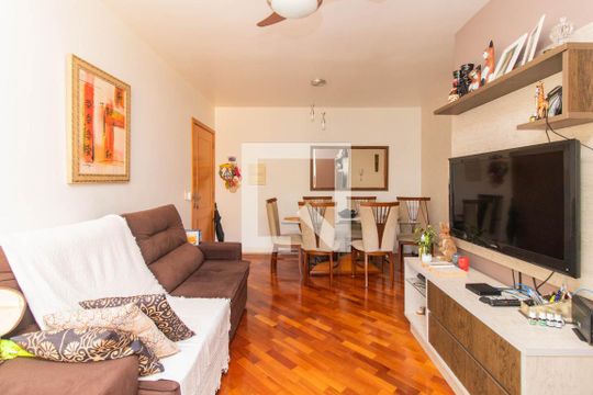 Sala de apartamento à venda com 2 quartos, 64m² em Nonoai, Porto Alegre
