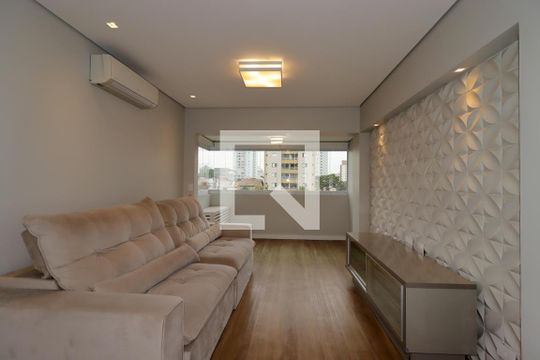Sala de apartamento para alugar com 2 quartos, 105m² em Vila Gilda, Santo André