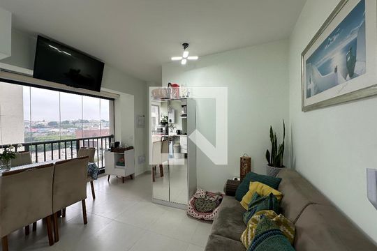 Sala de apartamento à venda com 1 quarto, 38m² em Nova Aldeinha, Barueri