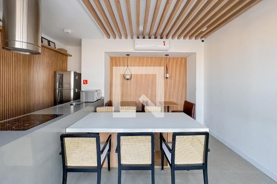 Espaço Gourmet de kitnet/studio à venda com 1 quarto, 28m² em Liberdade, São Paulo