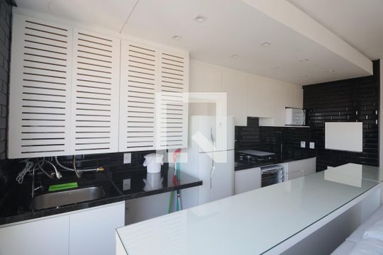 Sala/Cozinha de apartamento à venda com 2 quartos, 54m² em Centro, Canoas