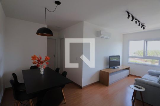 Sala/Cozinha de apartamento à venda com 2 quartos, 54m² em Centro, Canoas