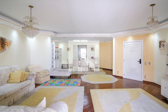 Sala de apartamento à venda com 4 quartos, 340m² em Santo Antônio, São Caetano do Sul