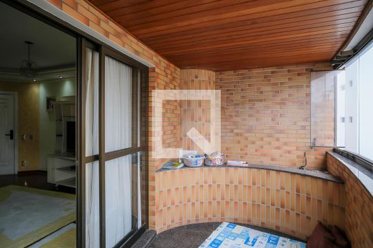 Varanda de apartamento à venda com 4 quartos, 340m² em Santo Antônio, São Caetano do Sul