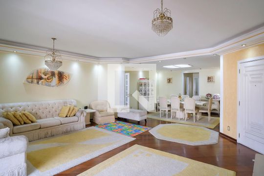 Sala de apartamento à venda com 4 quartos, 340m² em Santo Antônio, São Caetano do Sul