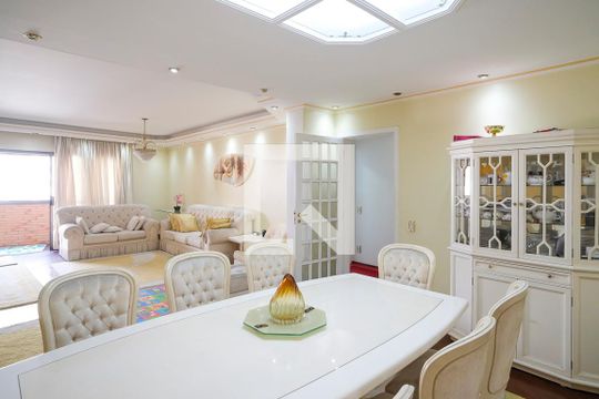 Sala de apartamento à venda com 4 quartos, 340m² em Santo Antônio, São Caetano do Sul