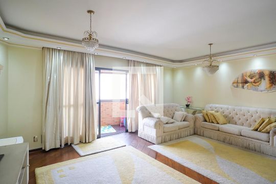 Sala de apartamento à venda com 4 quartos, 340m² em Santo Antônio, São Caetano do Sul