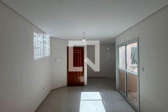 Sala - Sala de Jantar de apartamento à venda com 2 quartos, 52m² em Vila Mazzei, Santo André