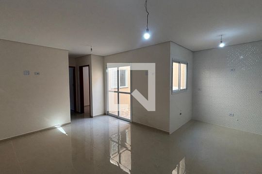 Sala - Sala de Jantar de apartamento para alugar com 2 quartos, 52m² em Vila Mazzei, Santo André