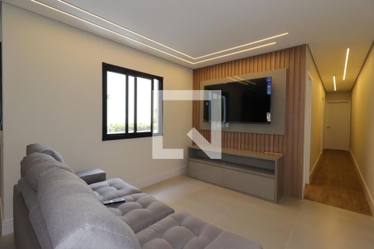 Sala de apartamento para alugar com 3 quartos, 176m² em Jardim, Santo André