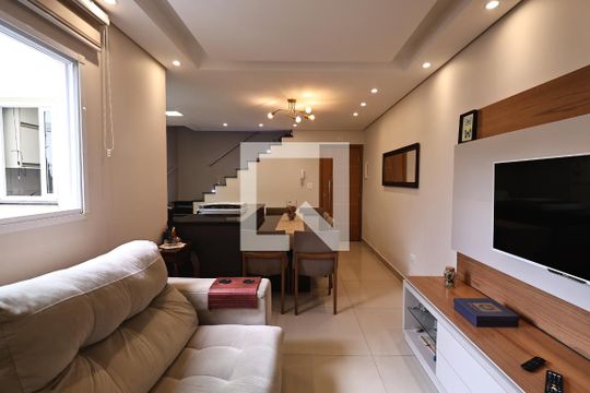 Sala de apartamento à venda com 3 quartos, 170m² em Santa Maria, Santo André