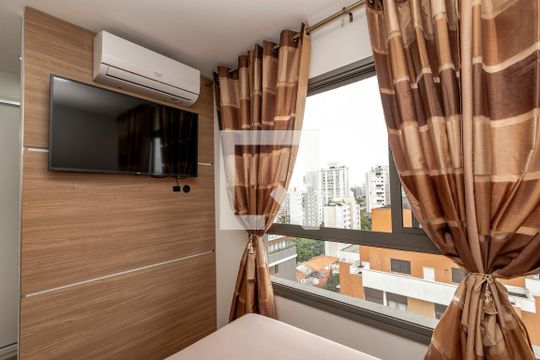Studio de kitnet/studio para alugar com 1 quarto, 21m² em Campo Belo, São Paulo