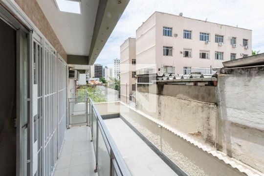 Varanda da Sala de apartamento para alugar com 2 quartos, 98m² em Tijuca, Rio de Janeiro