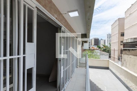 Varanda da Sala de apartamento para alugar com 2 quartos, 98m² em Tijuca, Rio de Janeiro