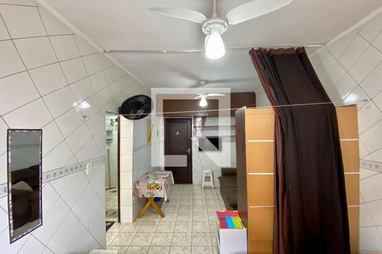 Studio de kitnet/studio para alugar com 1 quarto, 32m² em Boqueirão, Praia Grande