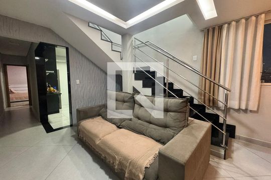 sala de apartamento à venda com 3 quartos, 180m² em Inconfidentes, Contagem