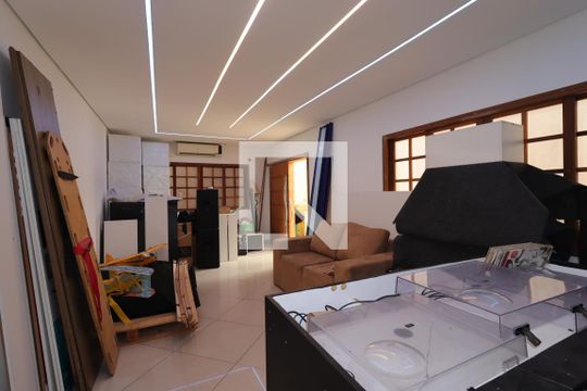 Sala de casa para alugar com 2 quartos, 270m² em Jardim Itapoan, Santo André