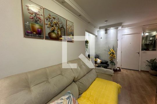 Sala de apartamento à venda com 2 quartos, 57m² em Bethaville I, Barueri