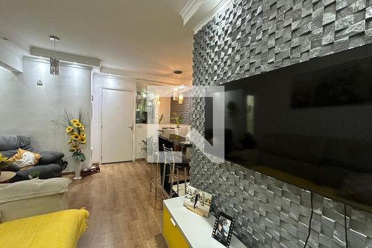 Sala de apartamento à venda com 2 quartos, 57m² em Bethaville I, Barueri