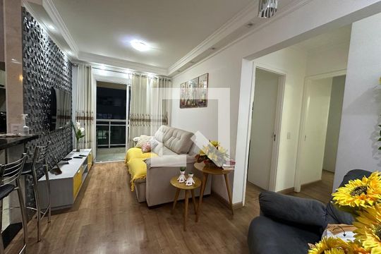 Sala de apartamento à venda com 2 quartos, 57m² em Bethaville I, Barueri