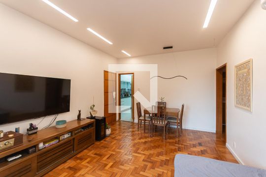 Sala de apartamento à venda com 3 quartos, 100m² em Tijuca, Rio de Janeiro