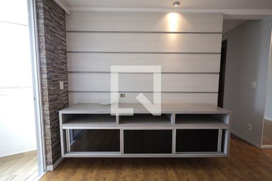 Sala de apartamento à venda com 3 quartos, 71m² em Jardim Monte Libano, Santo André