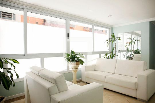 Área Comum - Lounge Recepção de apartamento à venda com 2 quartos, 60m² em Menino Deus, Porto Alegre