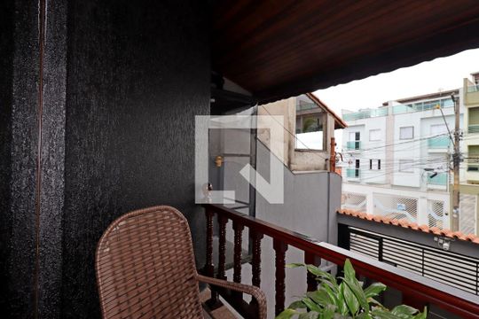 Sacada da Sala de casa à venda com 2 quartos, 195m² em Parque Oratório, Santo André