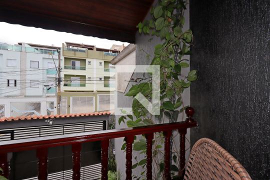 Sacada da Sala de casa à venda com 2 quartos, 195m² em Parque Oratório, Santo André