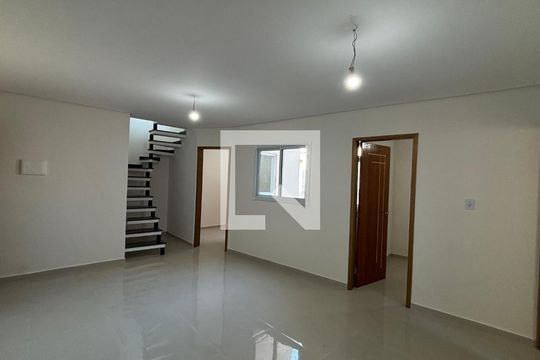 Sala - Sala de Jantar de apartamento à venda com 3 quartos, 90m² em Vila Mazzei, Santo André