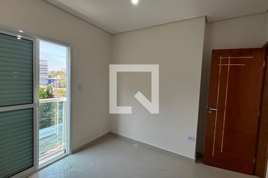 Suite de apartamento à venda com 3 quartos, 90m² em Vila Mazzei, Santo André