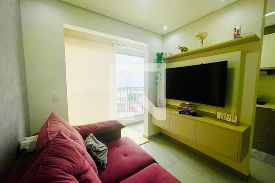 Sala de apartamento para alugar com 2 quartos, 44m² em Vila Itapegica, Guarulhos