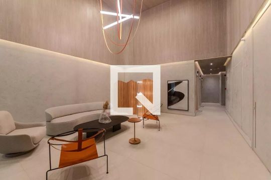 Área comum de kitnet/studio para alugar com 1 quarto, 24m² em Bela Vista, São Paulo