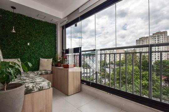 Varanda de apartamento para alugar com 2 quartos, 63m² em Vila Andrade, São Paulo