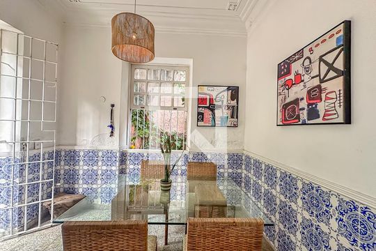 Sala de Jantar de casa para alugar com 4 quartos, 300m² em Botafogo, Rio de Janeiro