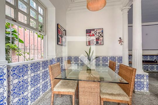 Sala de Jantar de casa para alugar com 4 quartos, 300m² em Botafogo, Rio de Janeiro