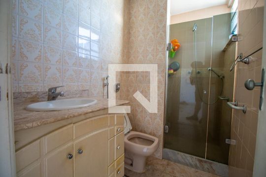 Banheiro Suite de apartamento à venda com 3 quartos, 100m² em Tijuca, Rio de Janeiro