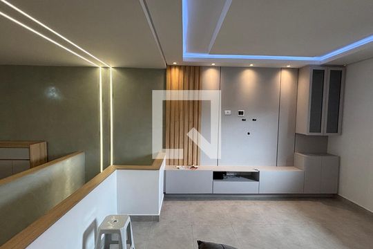 Sala - Sala de jantar  de casa à venda com 3 quartos, 133m² em Parque Novo Oratório, Santo André