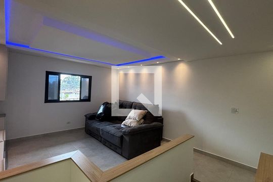 Sala - Sala de jantar  de casa à venda com 3 quartos, 133m² em Parque Novo Oratório, Santo André